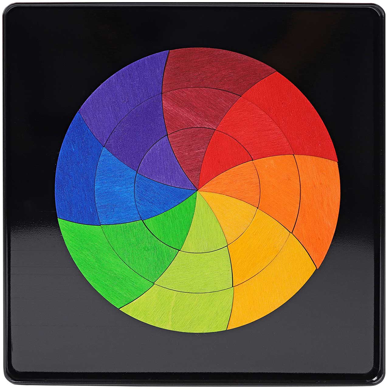 Magnetspiel Farbkreise Goethe Grimms (16 x 16 cm)