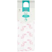 Pucktuch Musselin Tukan rosa 120x120 cm