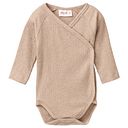 Vorschaubild Wickelbody People Wear Organic langarm Bio-Baumwolle