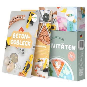 Sensorisches Spiel-Aktivitätskarten ab 18 Monate Deutsch