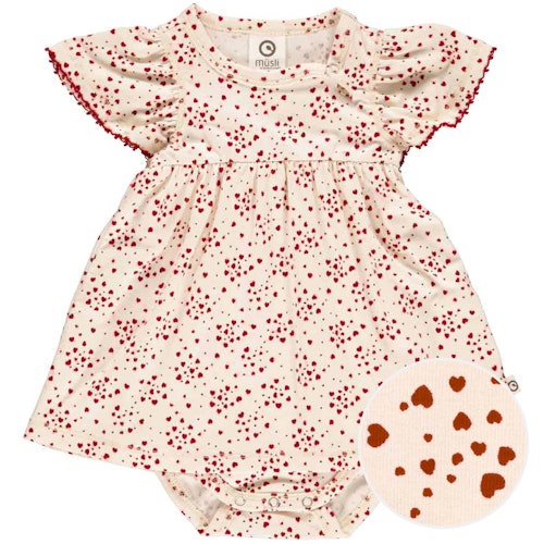 Edler Kleidchen Body Blümchen