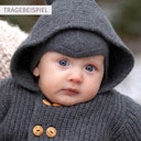 Vorschaubild Warme Strickmütze Alpaka-Merino Woll Mix