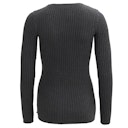 Vorschaubild Taillierter Damen Rippstrickpullover