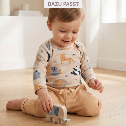 Anschmiegsamer Body langarm Unterwasserwelt