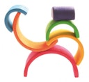 Vorschaubild Mittlerer Regenbogen 17 cm 6teilig