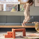 Vorschaubild Modu Bauspielzeug Set 33 Teile 0-6 Jahre orange