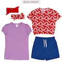 Vorschaubild Weite Jersey Shorts uni