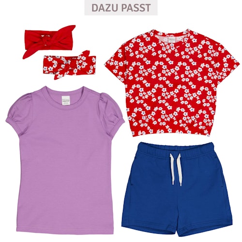 Weite Jersey Shorts uni