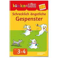 bambinoLÜK Übungsheft - Schrecklich ängstliche Gespenster, 3-4 J.