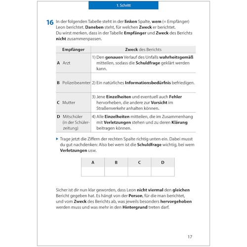Übungsheft Aufsatz „Bericht“ 5. bis 7. Klasse
