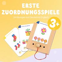 Erste Zuordnungsspiele Kartensatz (ohne Lochkasten)