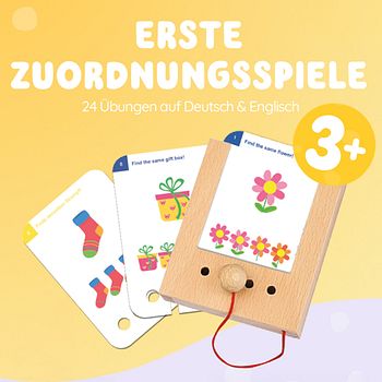 Erste Zuordnungsspiele Kartensatz (ohne Lochkasten)