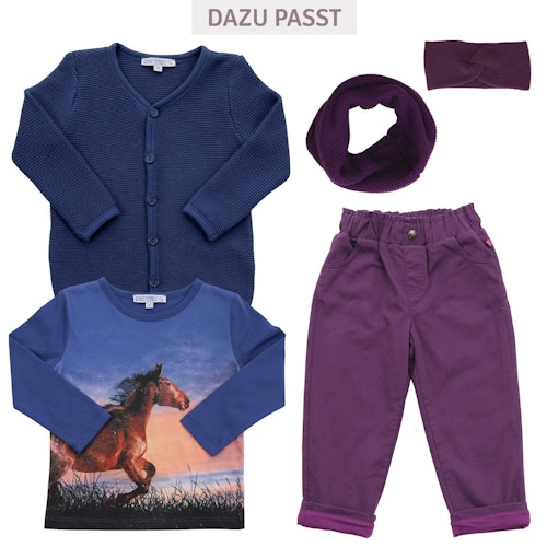 Langarmshirt mit Eichhörnchen Druck