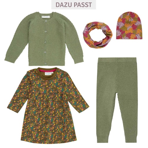 Schlauchschal Blätter Herbstfarben