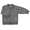 Vorschaubild Babyjacke Wolle Seide mit Bündchen