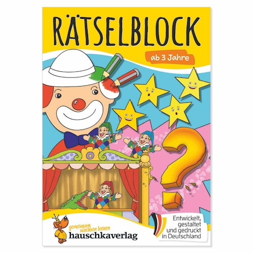 Rätselblock ab 3 Jahre Band 1