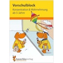 Vorschaubild Vorschulblock „Konzentration & Wahrnehmung“ ab 5 Jahre