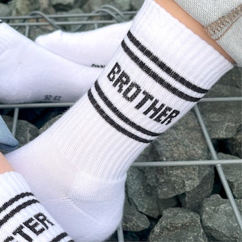 Tennissocken Brother weiß