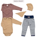 Vorschaubild ParentName: Bündchenhose Ringel Wolle Seide Beinumschlag