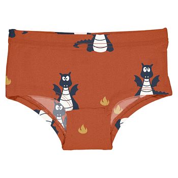 Hipster Briefs Drachen orange