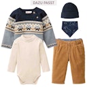 Vorschaubild Pullover People Wear Organic Strick langarm Motiv