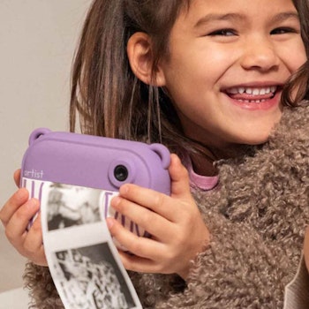 Digitalkamera ab 5 Jahre mit Sofort-Druck-Funktion lila