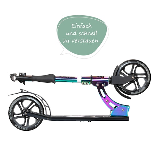 Alu Scooter ab 6 Jahre 35-100kg 205mm-Rädern neochrome