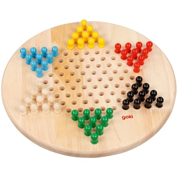 Halma Steckspiel und Brettspiel 29 cm