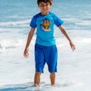 Vorschaubild Knielange Musselin Shorts