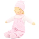 Vorschaubild Baby Puppenkleidung Set 4-tlg. „Pünktchen rosa“