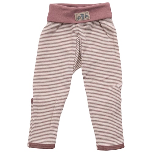 ParentName: Bündchenhose Ringel Wolle Seide Beinumschlag