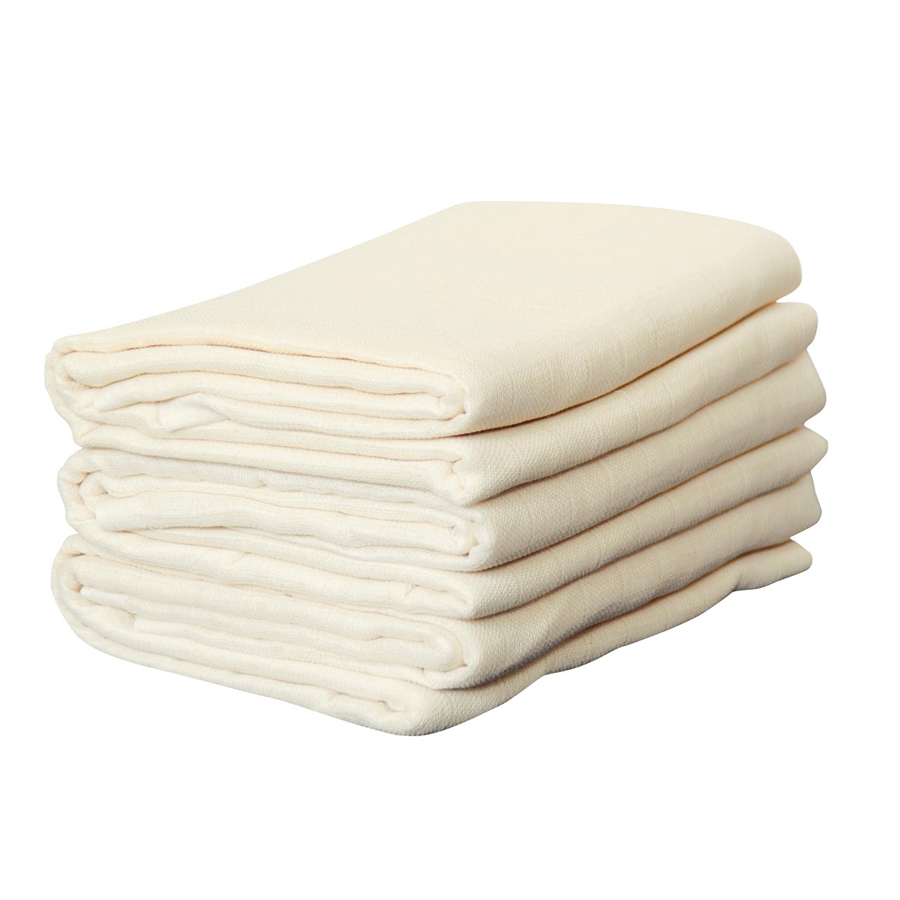 Mullwindel natur 5er Pack 80x80 cm