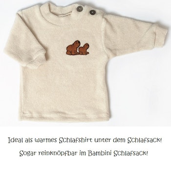 Warmes Langarmshirt "BW-Seide Sweaty" für Schlafsack