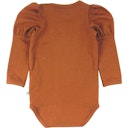 Vorschaubild Langarmbody Puffärmel Blumenprint