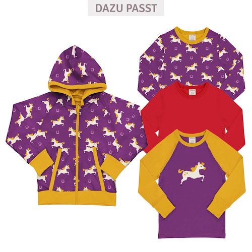 Jacke Maxomorra Kapuze langarm Motiv