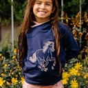 Vorschaubild Hoodie Sweat Pferd