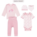 Vorschaubild Wendedreiecktuch Tukan rosa