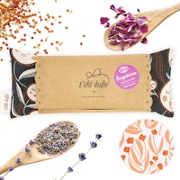 Bio Augenkissen mit Rose-Lavendel-Füllung
