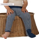 Vorschaubild Mitwachsende Wolle Seide Hose Kratzschutz