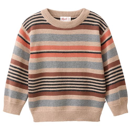 Pullover People Wear Organic Strick langarm Motiv