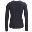 Vorschaubild Damen Langarmshirt gerippt blau