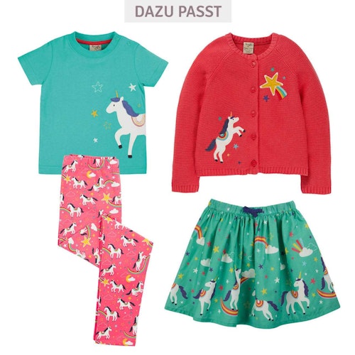 Leggings bunte Regenbogen Streifen