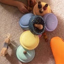 Vorschaubild Stapelstein® Spring Special Mini rainbow pastel 6+1 kleine Elemente