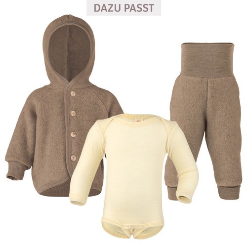 Warme Fleecejacke Wolle