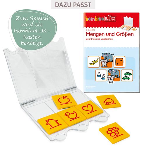 bambinoLÜK Übungsheft - Mengen, Größen vergleichen, 3-5 J.