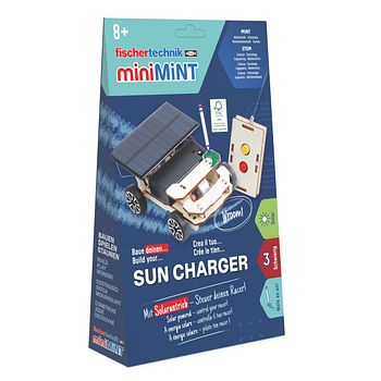 miniMINT SunCharger - Technik Holzbausatz ab 8 Jahren