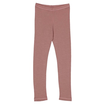 Wolle Leggings altrosa