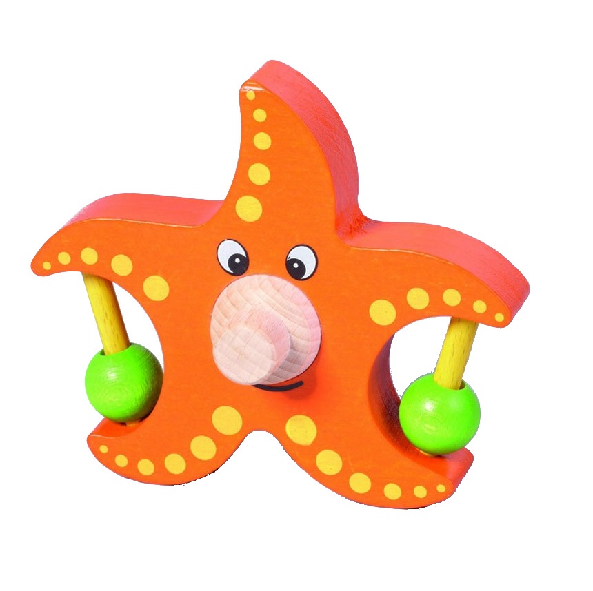 Laufteil Kugelbahn - klappernder Seestern