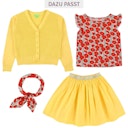 Vorschaubild Strickjacke Ripp-Bündchen