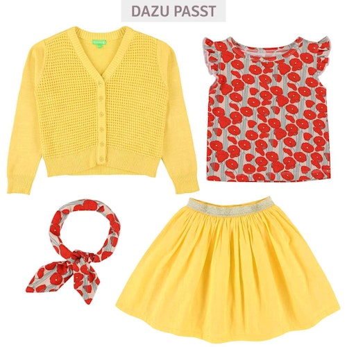 Strickjacke Ripp-Bündchen